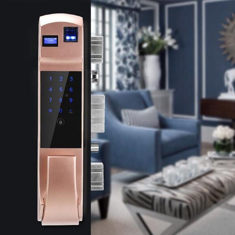 Fully Automatic Fingerprint Password Lock Intelligent Anti-theft Home Electronic Credit Card Automatic Unlock and Mute APP Fully Automatic Fingerprint Password Lock Intelligent Anti-theft Home Electronic Credit Card Automatic Unlock and Mute APP